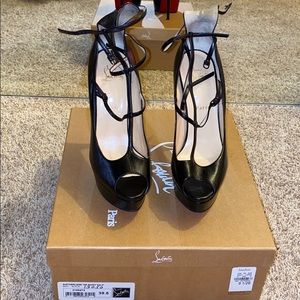 Christian Louboutin Sistoerless 150 Shiny Calf